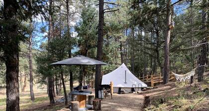 Bell Tent for Four for Dreamy Glamping Escapes in Colorado