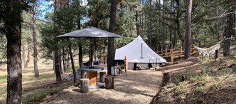 Bell Tent for Four for Dreamy Glamping Escapes in Colorado