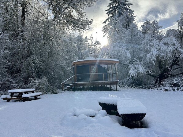 Overnattingsstedets uteområder
