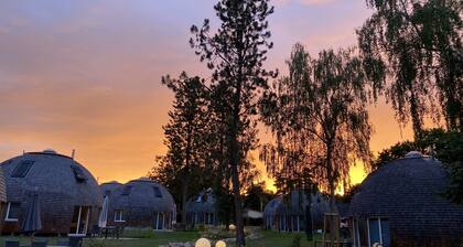 Kugelhaus SĂŒdkugel on Lake Tollensesee - Exclusive vacation home for 2-4 guests