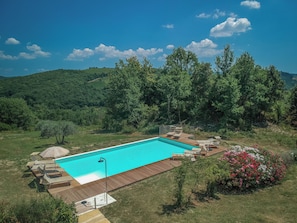 Seasonal outdoor pool