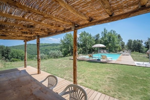 Seasonal outdoor pool - Villa Torre With Pool And Ac (Poggibonsi)