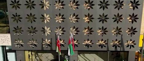 Voorkant van accommodatie