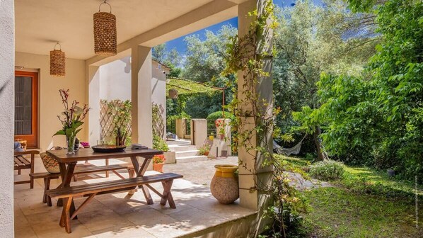 Restauration en plein air