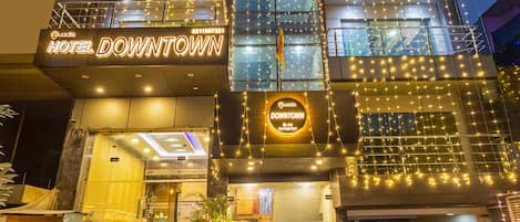 Voorkant van accommodatie