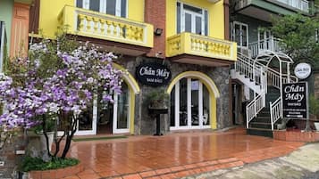 Fachada de la propiedad