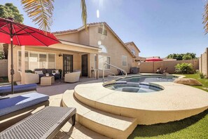 Terrace/patio - Desert Oasis | Pool Spa & Putting Green Dogs OK (Peoria)