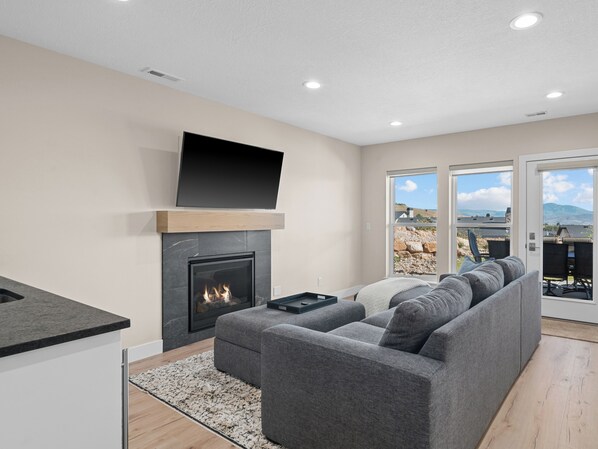 تلفزيون ذكي، �مدفأة