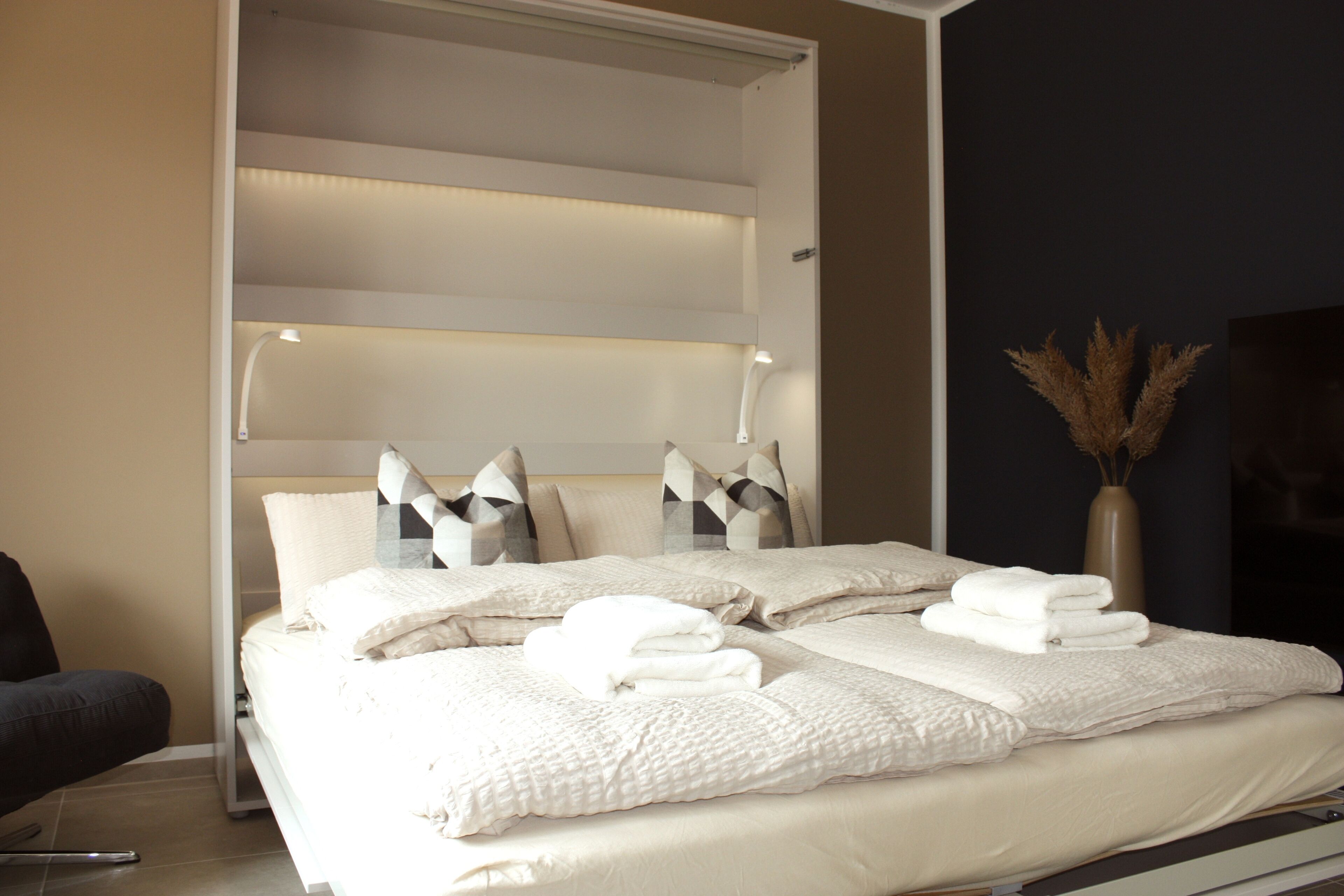 1 Schlafzimmer, Schreibtisch, Reisekinderbett, kostenloses WLAN