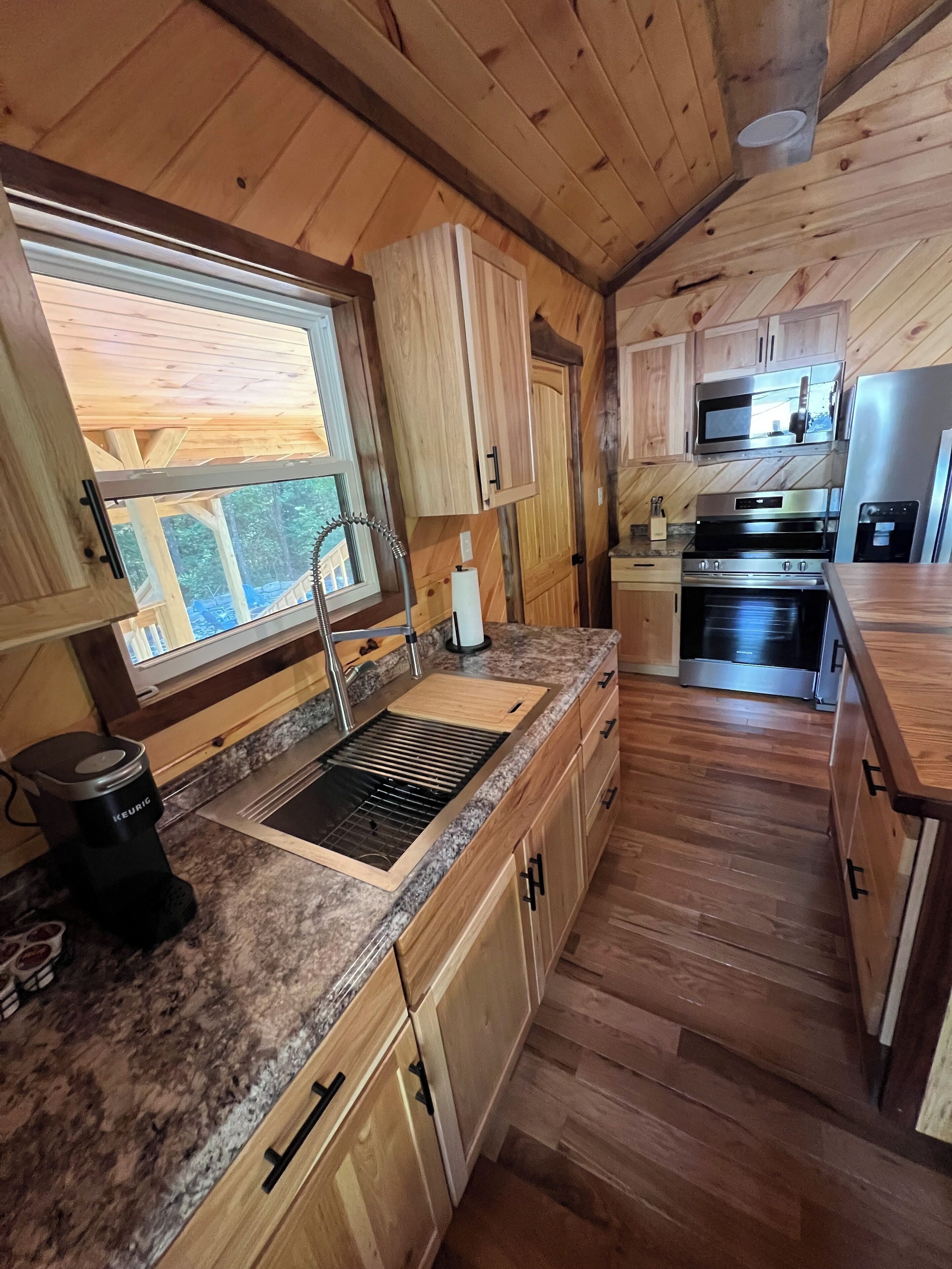 Microwave, oven, stovetop