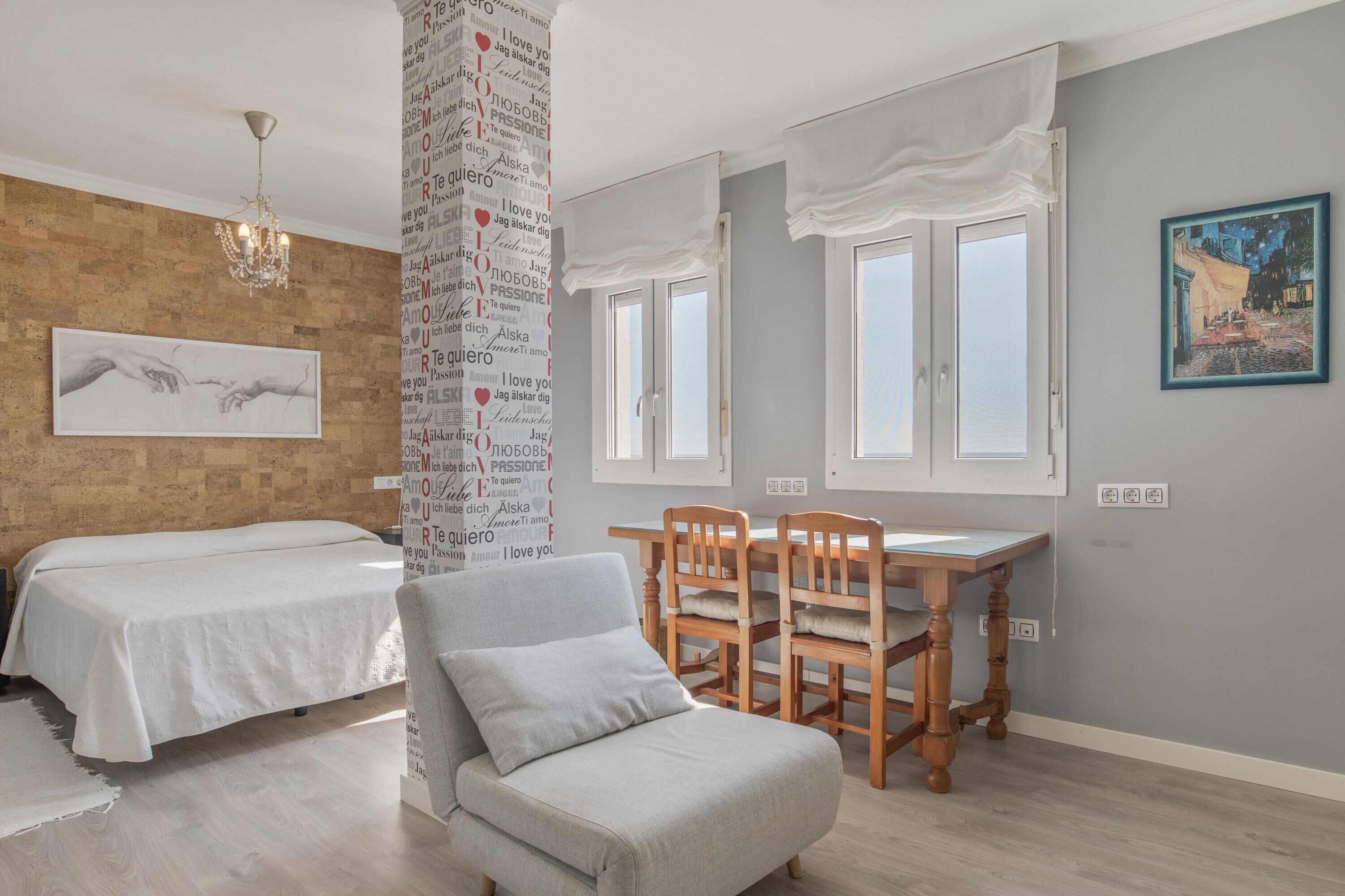 2 dormitorios, wifi, ropa de cama