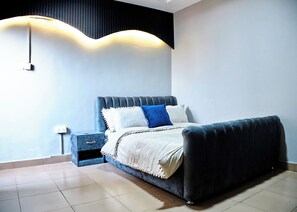 1 غرفة نوم ومكواة/لوح كي وواي فاي