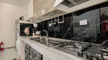 Apartamento, vistas a la ciudad | Cocina privada