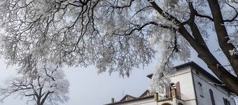 Chambre 'Agriturismo Cascina Favorita - D4' avec jardin commun, balcon et Wi-Fi