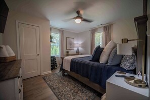 Desk, iron/ironing board, travel crib, WiFi