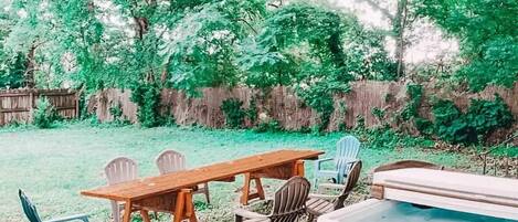 Tina de hidromasaje al aire libre