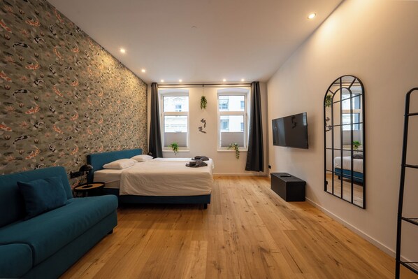 1 chambre, fer et planche à repasser, lit de bébé portatif, Wi-Fi