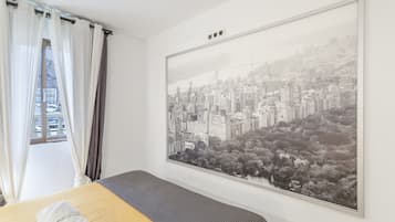 1 室のベッドルーム、アイロン / アイロン台、WiFi、ベッドシーツ