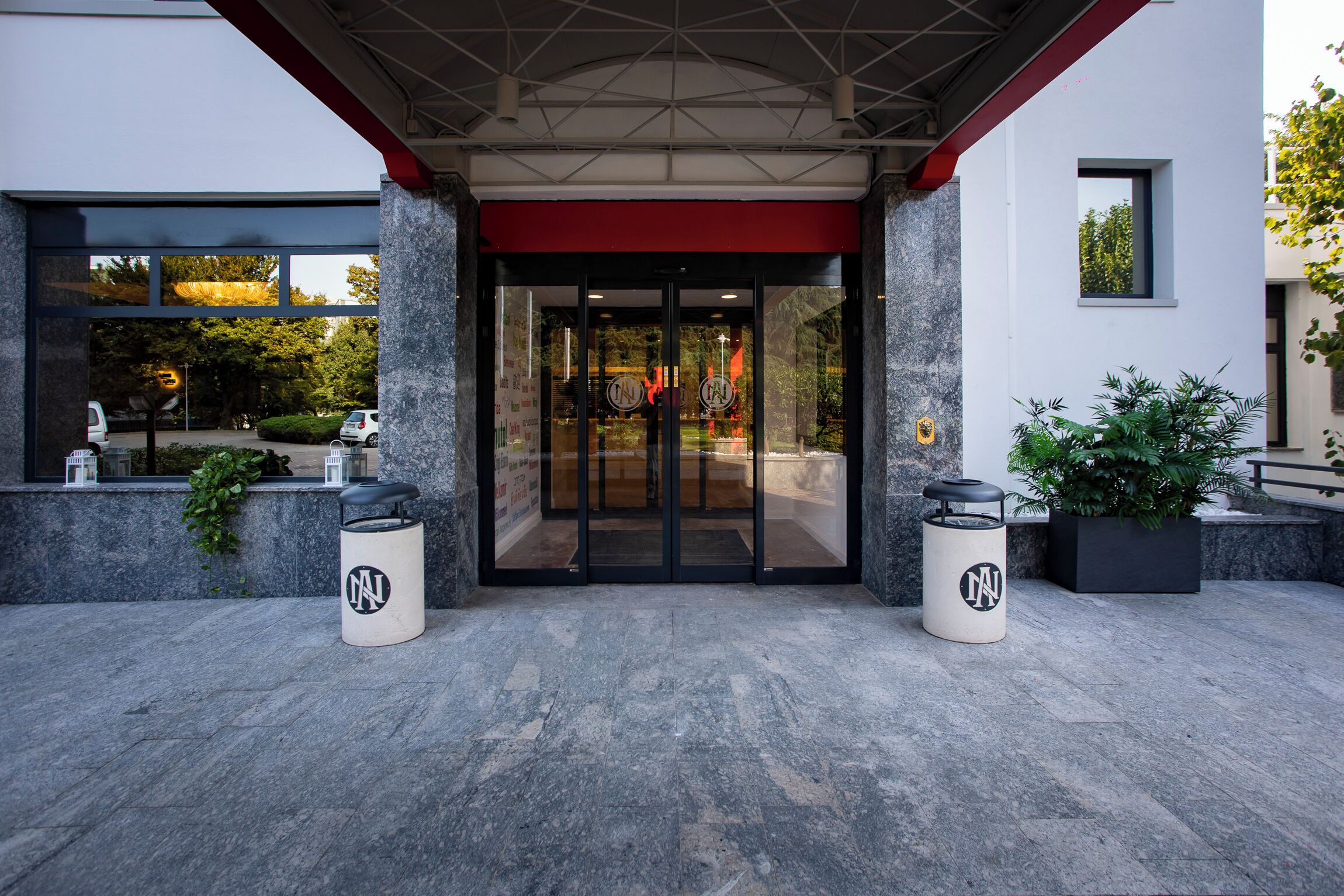 Fassade der Unterkunft