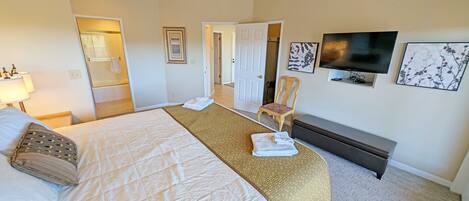 1 soverom, strykejern/-brett og internettilgang