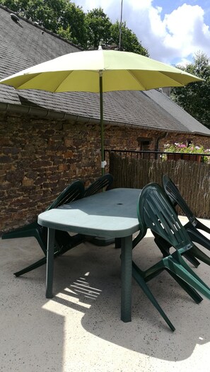 Terrace/patio - Cottages at the Edge of Brocéliande - 4 People (Concoret)