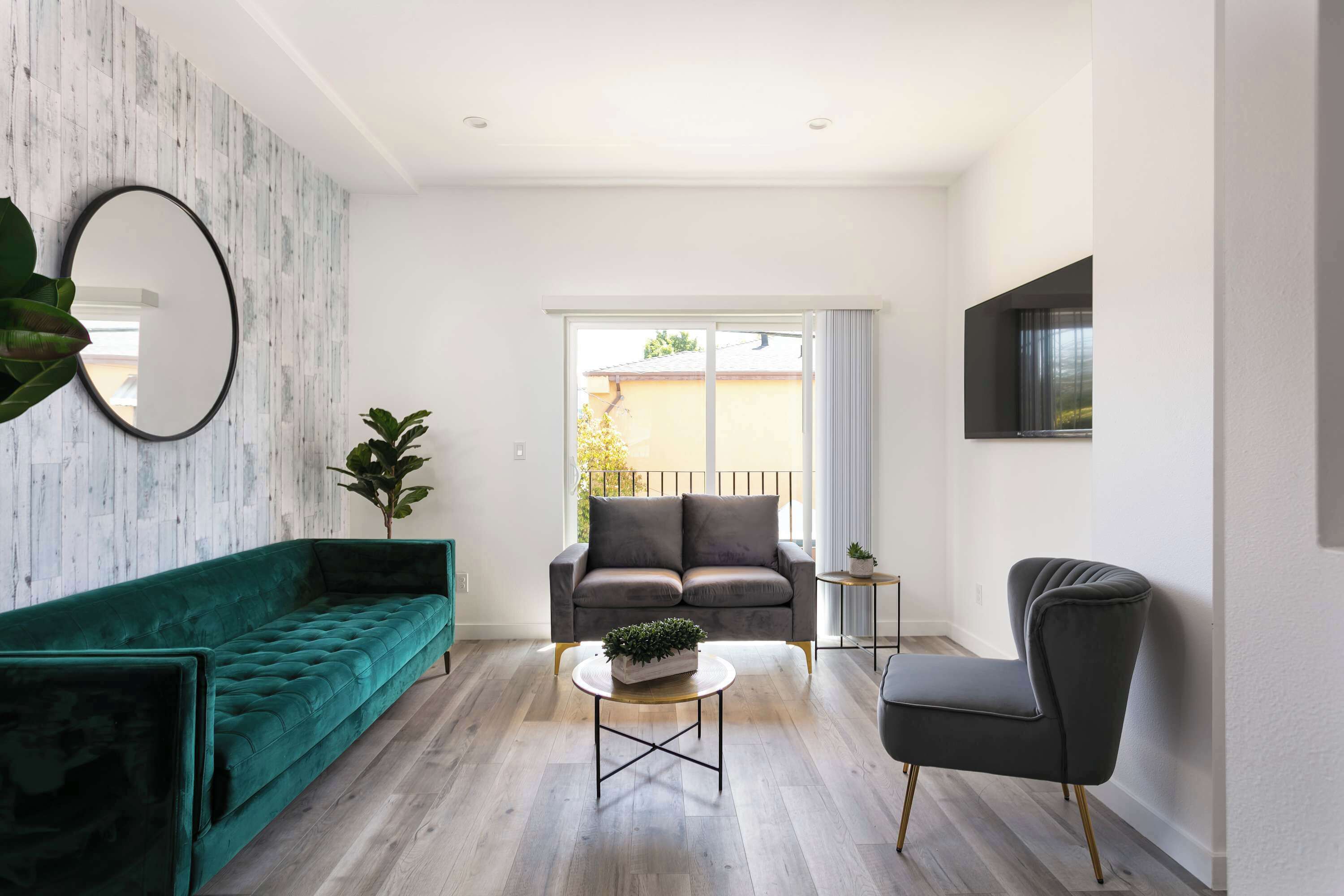 Televisie en een kantoor