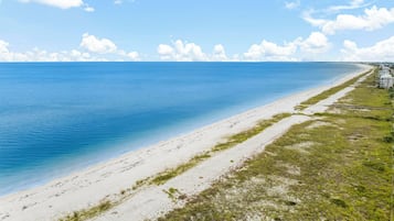 Beach nearby, white sand