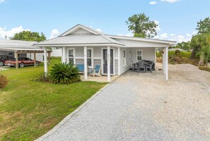 Voorkant van accommodatie