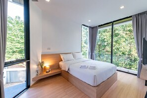 5 bedrooms, internet, bed sheets