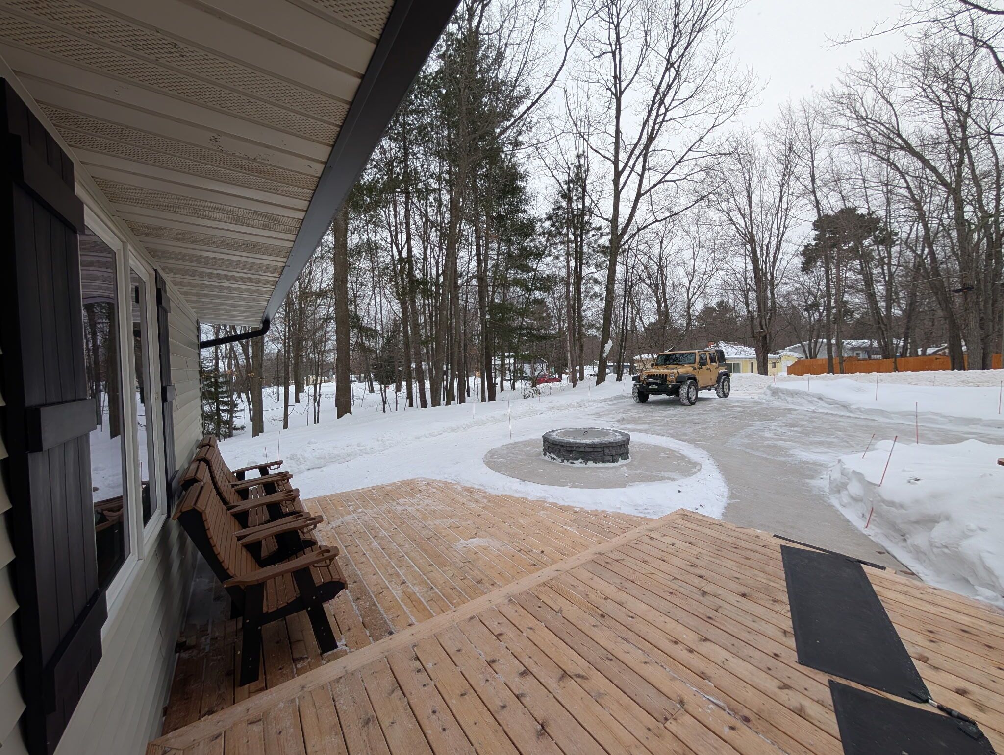 Enceinte de l’hébergement