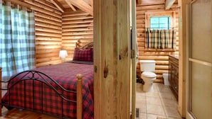 Unclassified image, 4 of 12, button - Stunning Cabin Rental in Ohio with Outdoor Hot Tub (Logan)