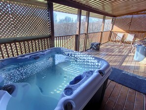 Bain à remous extérieur