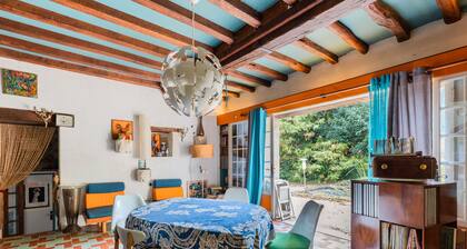 Maison de vacances 'La Closerie Du Cassereau' avec jardin partagé et balcon