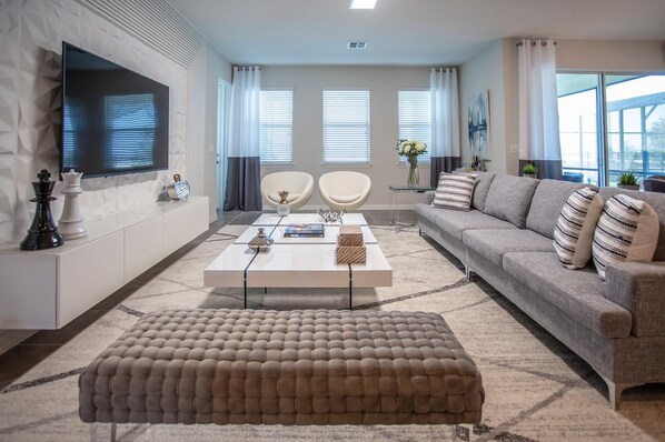 Smart TV, video games, table football