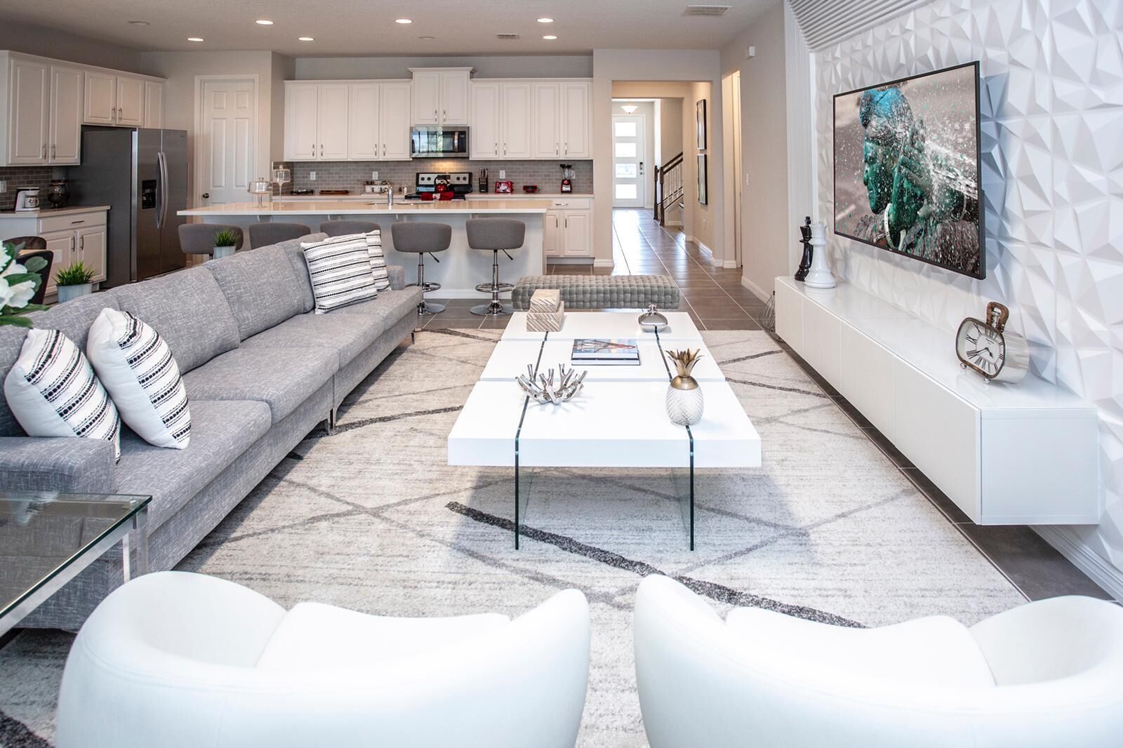 TV connectée, jeux vidéo, baby-foot