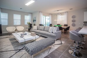 Smart TV, video games, table football