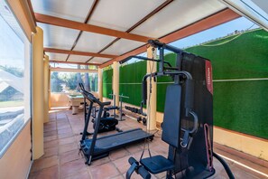 Fitness facility - Cubo's Villa Las Palmeras Altas 17PAX / private pool / air conditioning / children's area / free wifi (Alhaurín el Grande)
