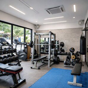 Fitness facility - La Vita Studio S2507: Pool, Gym & Shuttle (Rawai)