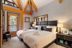 5 chambres, fer et planche à repasser, literie fournie