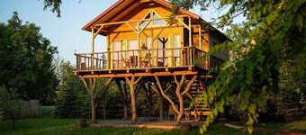 EHM Treehouse Chalet near Thermal Spa & Nature