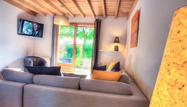 TV, DVD player, table tennis