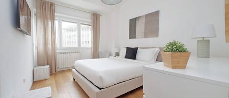 1 makuuhuone, silitysrauta/-lauta, ilmainen Wi-Fi, vuodevaatteet