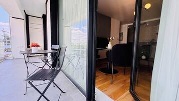 Comfort-Apartment, 1 Schlafzimmer, Nichtraucher, Balkon | Terrasse/Patio