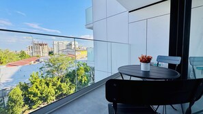 Appartement Confort, 1 chambre, non-fumeur, balcon | Terrasse/patio