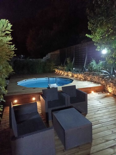 A haven of calm in the heart of an old town