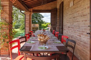 Restauration en plein air