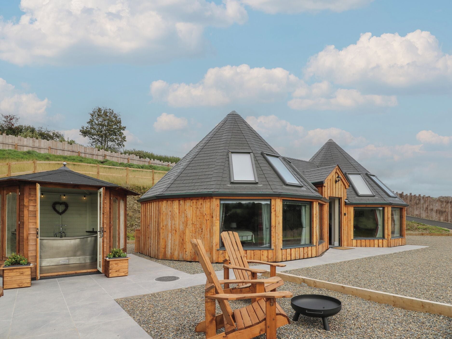 Overnattingsstedets uteområder