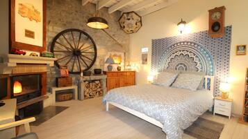 1 soverom, skrivebord, strykejern/-brett og wi-fi