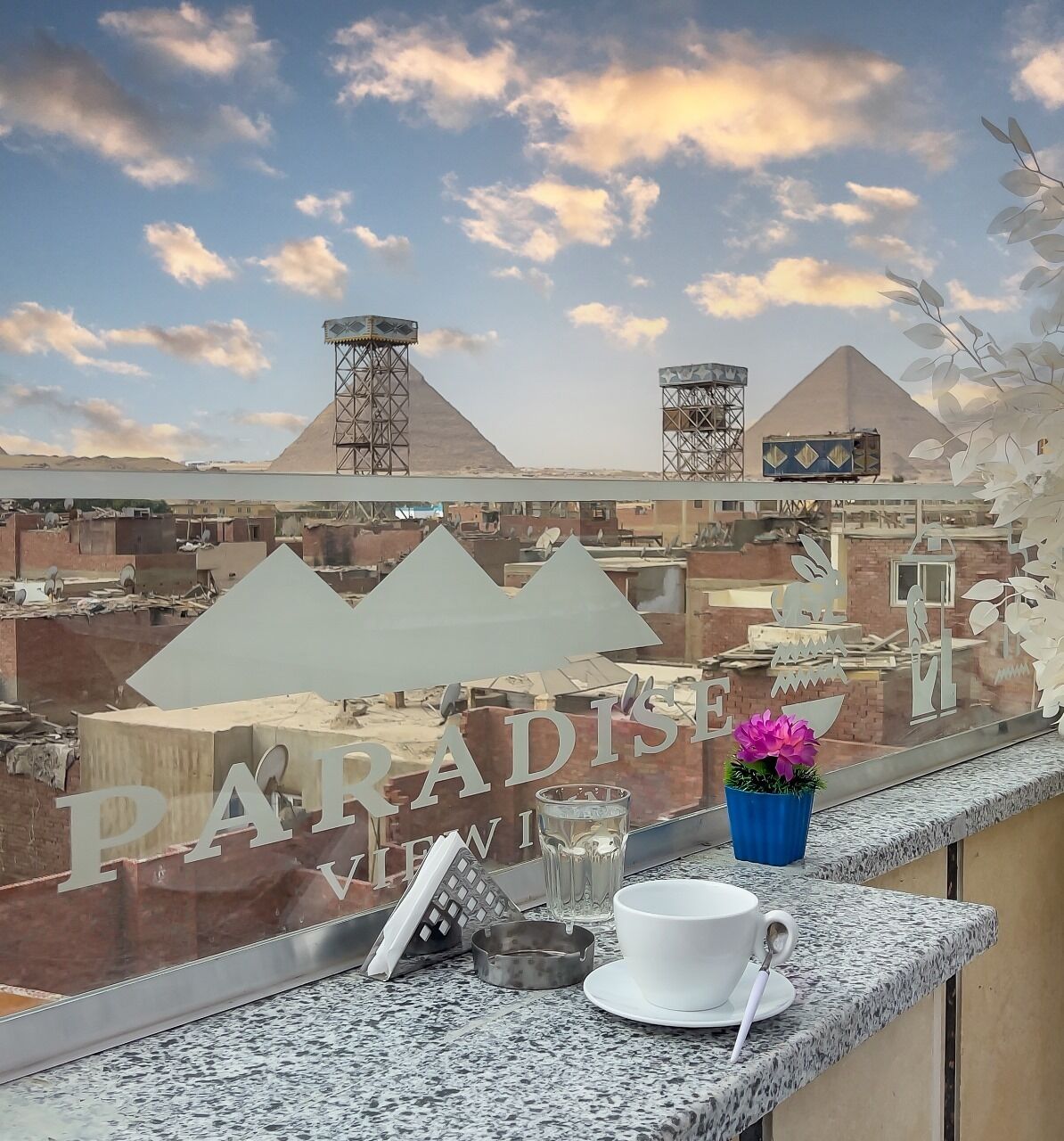 Vista desde la propiedad