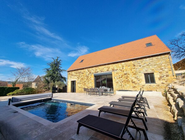 Outdoor pool - T6 with swimming pool in Dordogne (Nabirat)